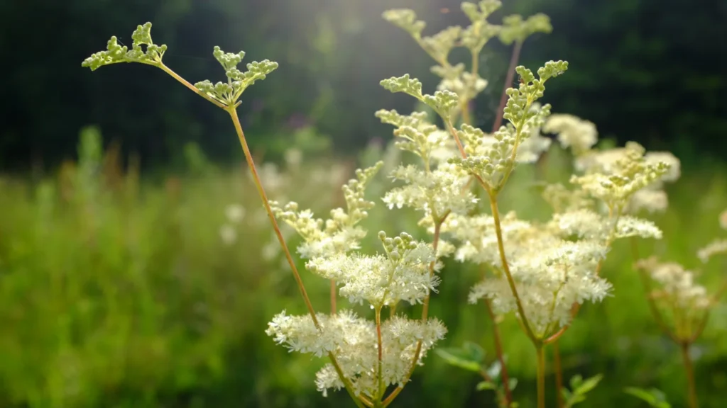 blooming meadowsweet